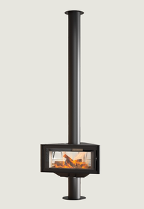 Cheminée suspendue autonome moderne JK <span class=keywords><strong>pour</strong></span> <span class=keywords><strong>intérieur</strong></span>, à <span class=keywords><strong>bois</strong></span>, en acier au carbone, avec four indépendant <span class=keywords><strong>pour</strong></span> <span class=keywords><strong>chauffage</strong></span> au <span class=keywords><strong>bois</strong></span> - Product Image 6