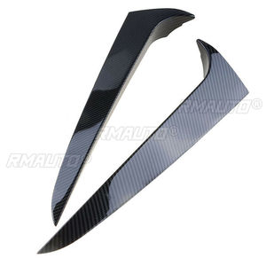 Paire d'extensions latérales de vitre arrière (Canards) noir brillant pour BMW X3 F25 2011-2017, aileron arrière, bord latéral, rabat arrière - Product Image 3