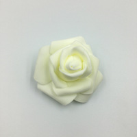20 couleurs de fleurs artificielles en mousse DIY Saint Valentin mariage fleur artisanat accessoires 7CM Mini fausse tête de rose
