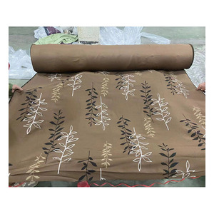 Bon marché liquidation Stock vente en gros impression <span class=keywords><strong>rideaux</strong></span> en lin occultants tissu Textile <span class=keywords><strong>de</strong></span> maison tissu - Product Image 4