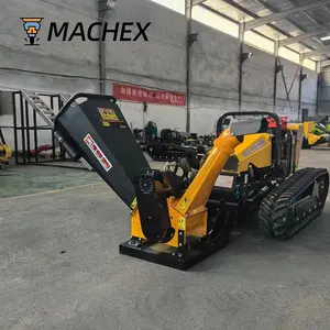 MST-40 Mini paletli tip ağaç Mulcher odun parçalayıcı çim biçme makinesi