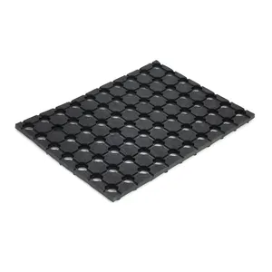 900*1500 Mm Outdoor Rubber Grass Mat With Hollow Mat Custom Cutting And Moulding Processing Services