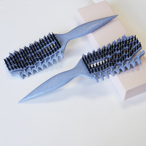 Nouvelle brosse à cheveux en paille <span class=keywords><strong>de</strong></span> blé avec peigne à queue pointue, design breveté, modèle 2026 - Product Image 3
