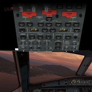 Simulador de Vuelo de Tamaño Completo con Panel Superior Compatible con <span class=keywords><strong>Flight</strong></span> <span class=keywords><strong>Simulator</strong></span> 2020/<span class=keywords><strong>2024</strong></span> y Módulo de Conducción X-Plane 12 - Product Image 3