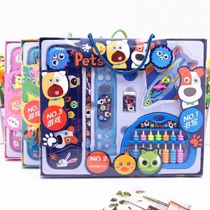 Set di Cancelleria per Studenti delle Scuole Elementari Yichen con 120 Pezzi, Design con Animali Cartoon, Regalo Premio - Product Image 1