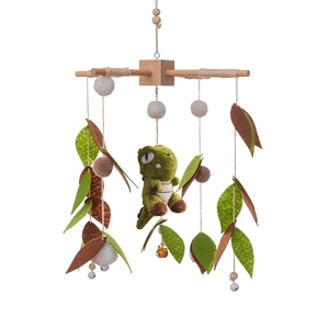 <span class=keywords><strong>Personalizado</strong></span> forma Animal hecha a mano Multi-Color cuna móvil bebé juguete - Product Image 2