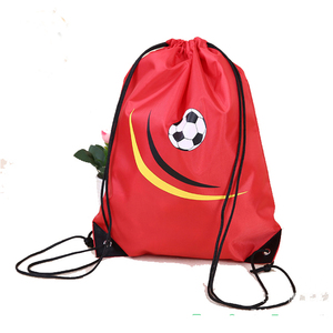 Fabricant de sac de sport rond en coton denim avec cordon de serrage - Product Image 3