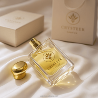 Échantillon Gratuit – Flacons de Parfum Carrés en Verre Transparent avec Bouchon Magnétique, Écologiques et Recyclables, pour Diffuseur à Bâtonnets avec Impression Sérigraphique