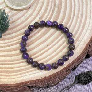 Bracelet en pierre naturelle avec perles de verre colorées pour l'ancrage et la mise en équilibre, contrôle qualité strict et innovant, réduction sur les achats en gros - Product Image 5