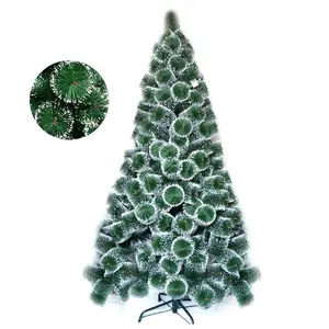 white dot series White dotted pine needles hanging from trees luxury artificial christmas decorative tree christmas tree