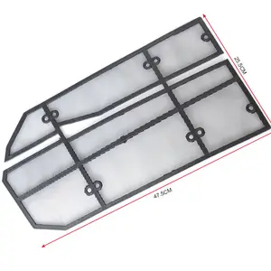 Auto Accessoires Mesh Cover Volledige Set Auto Grille Insert Net Voor 2017 Ford Everest