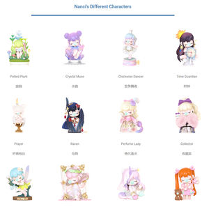 <span class=keywords><strong>Robotime</strong></span> Rolife Authentique Surprise Figure Collection Modèle Jouets Nanci Musée de la Fantaisie Boîtes Mystères Boîte Aveugle - Product Image 6