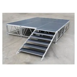 Kindawow Staging Plattformen Stage Deck Musik im Freien Aluminium Truss Mobile Konzert Event Hochzeit tragbare Bühne