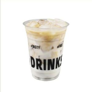 Logo personnalisé Dia. Gobelet en plastique transparent PET jetable pour thé au lait, café glacé, 98 mm, 12, 14, 16, 18, 20, 24 oz, avec couvercle - Product Image 3
