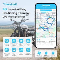 Rastreador GPS 4G LTE GSM a Prueba de Agua para Auto y Motocicleta con Rastreo en Tiempo Real, Detección ACC, Geocerca y Aplicación para Android e iOS