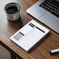 Bloc-notes de bureau personnalisable Logo bloc-notes de planificateur d'hôtel à feuilles mobiles pour la promotion de la publicité bloc-notes personnalisés pour la société