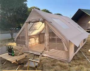 Tienda inflable portátil para acampar al aire libre de 12 metros cuadrados a prueba de viento con tienda impermeable para fiestas de senderismo - Product Image 1