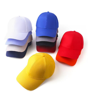 Casquette de baseball en coton structurée à 6 panneaux, poids lourd, avec logo 3D personnalisé et fermoir métallique pour événements promotionnels de marque