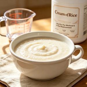 Crema de Arroz Sin Gluten, Suplemento Nutricional Deportivo para Reemplazo de Comidas, Suministro de Fábrica OEM ODM - Product Image 4