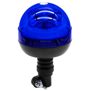 NIGHTUP HY-401H1-<span class=keywords><strong>B</strong></span> 12-24V CE R10 RoHS Lámpara de Advertencia Giratoria Halógena con Lente de PC y Base de ABS 35W/45W - Product Image 5