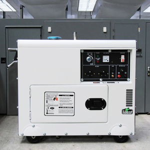 เครื่องกำเนิดไฟฟ้าดีเซลแบบพกพา 380V/220V/110V เงียบ ขนาด 5KVA ถึง 50KVA พร้อมระบบสตาร์ทระยะไกล ATS แรงดันไฟฟ้า 230V สำหรับครัวเรือนขนาดเล็ก - Product Image 1