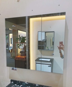 Armario de baño de madera, nuevo, con espejo, otros muebles de baño - Product Image 4