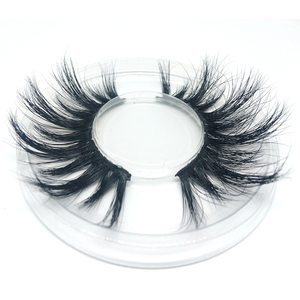 Muting False Eye Lashes Mink Vendor 25Mm Eyelashes Private Label 25Mm 3D Mink Eyelash And Boxes - Product Image 2