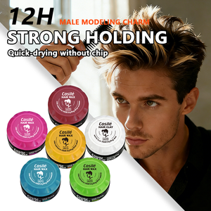 Produits de coiffage pour hommes, cire à cheveux, pâte mate, <span class=keywords><strong>prix</strong></span> d'usine, marque privée, salon de coiffure - Product Image 3