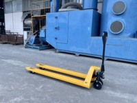 Transpalette manuel hydraulique ICHIMENS certifié TUV, 2 tonnes, roues tandem en PU, 540x1800mm, garantie 3 ans, utilisation intérieure/extérieure