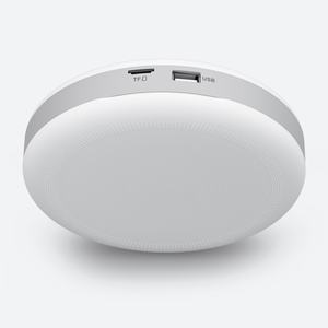 Reproductor de CD Portátil con Pantalla Retroiluminada, Batería Integrada, Reproductor de Música Discman con Altavoces, Tarjeta USB TF, Walkman, Reproductor de CD USB - Product Image 4