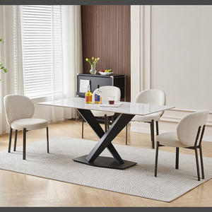 Chaise de salle à manger de luxe nordique haut de gamme, design moderne et épuré, confortable, mobilier pour la maison, le bureau, le salon, la coiffeuse et les hôtels - Product Image 6