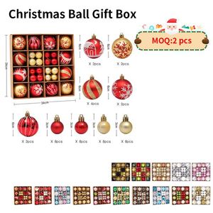 2025 <b>Tree</b> Decoration Festival Supplies Paper Gift Box Luxury Christmas Ball for Sale - Product Image 6