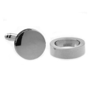 卸売カスタマイズ可能なビジネススーツシャツカフリンクス<span class=keywords><strong>DIY</strong></span>レザー生地フォトフレームネクタイピン結婚式タキシードジュエリーギフトメンズ - Product Image 4