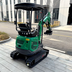 Mini Excavadora de 1.8 Toneladas de Buena Calidad, Fácil de Transportar, Pequeña Excavadora para Uso en Jardines y Granjas, con Cucharón para Trabajos en Terrenos Difíciles - Product Image 2