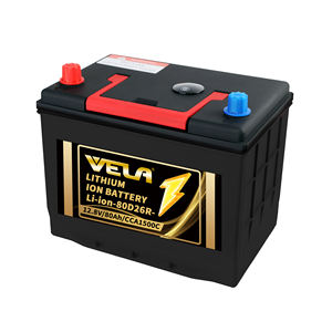 Harga Pabrik Baterai Lithium Daya 80D26R 12.8V 80Ah Lithium Ion untuk Daya Starter SUV/RV/Kapal - Product Image 2