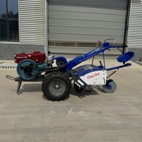 Tracteur à conducteur marchant diesel robuste pour l'agriculture en potager, verger et vignoble