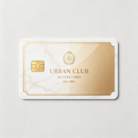 Luxury PVC Contact IC Access Card Full Color Printable Rewritable 4428 Waterproof/Weatherproof Access Control