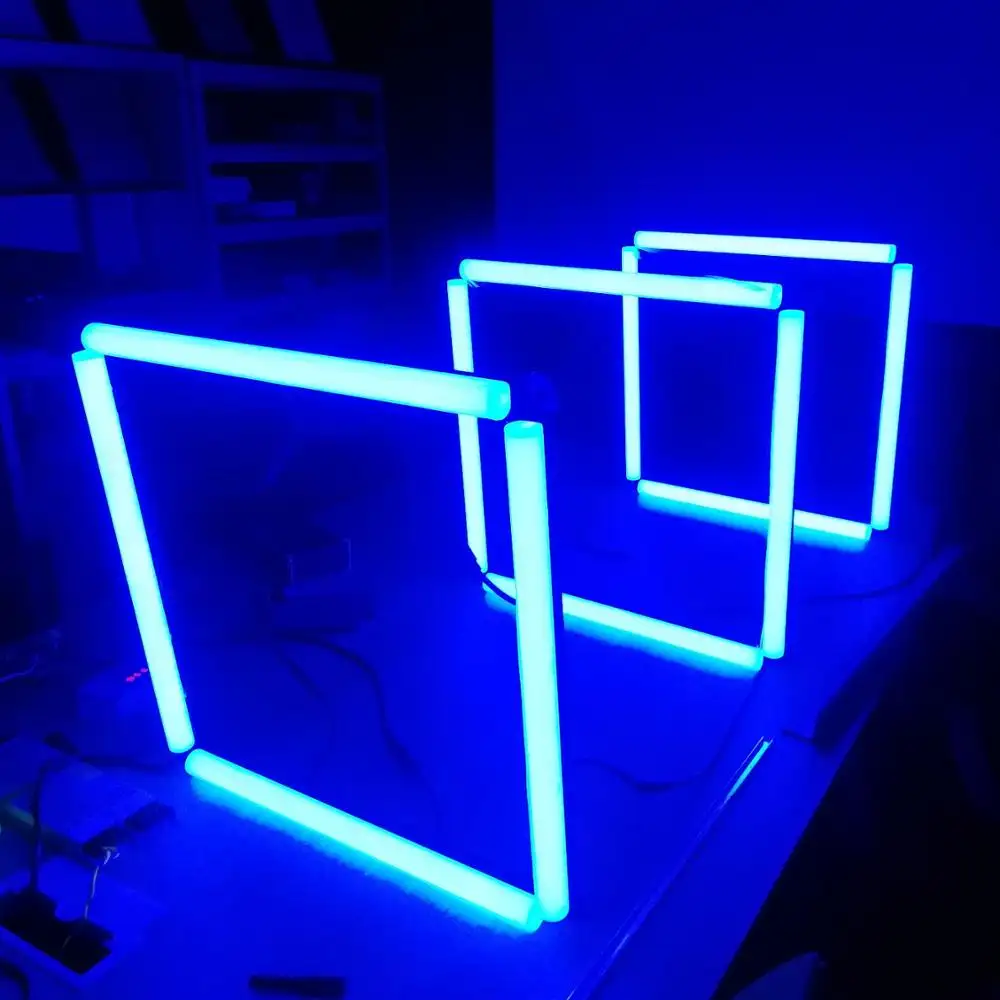 0.5M LED 5050 RGB Vuông Milky Cover LED Dải Pixel Bar Ánh Sáng Sân Khấu 24V