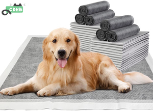 Usine en vrac en gros jetable coussin pipi pour animaux de compagnie S M L XL XXL fibre de carbone contrôle des odeurs chiot formation chien pipi tampons - Product Image 4
