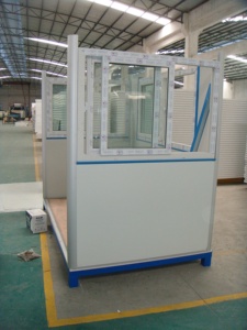 GH152520 Malaysia Guardhouse Qatar prefabbricato cabina della <span class=keywords><strong>guardia</strong></span> <span class=keywords><strong>di</strong></span> sicurezza - Product Image 2