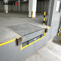 Rampe de chargement de conteneurs réglable de 6 à 20 tonnes, plateforme fixe pour les opérations de manutention de marchandises en vrac dans les terminaux
