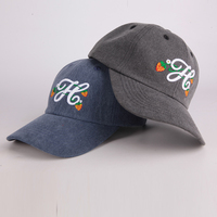 Casquette de baseball en coton non structurée à 6 panneaux en sergé lavé de haute qualité pour homme, vente en gros du fabricant, fournisseur d'usine, logo personnalisé