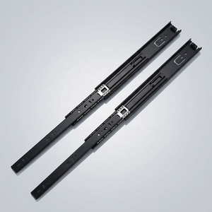 Glissière télescopique Meilong Hardware 4208 à roulement à billes pour tiroirs, double sens, robuste, en acier laminé à froid, idéale pour les lieux sportifs – Meilleure vente - Product Image 1