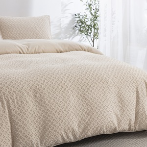 Juego <span class=keywords><strong>de</strong></span> Funda Nórdica <span class=keywords><strong>de</strong></span> Microfibra <span class=keywords><strong>de</strong></span> Pelo Cortado Antiestático <span class=keywords><strong>de</strong></span> 3 Piezas para Uso Doméstico - Product Image 2