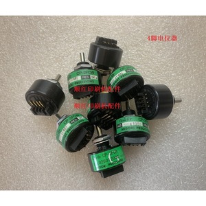 โพเทนชิโอมิเตอร์แบบหมุน MIDORI PRECISIONS CP-2FCW 5K โอห์ม ฟิล์มคาร์บอน ปรับด้วยลูกบิด สำหรับชิ้นส่วนเครื่องพิมพ์ - Product Image 1
