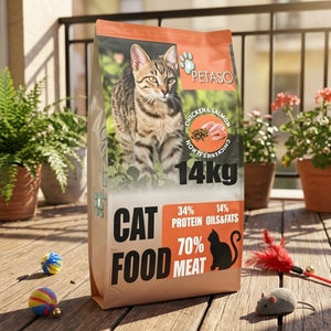 En stock, nourriture pour chats <span class=keywords><strong>Science</strong></span> Formula, 14 kg, riche en protéines naturelles, saveurs poulet et saumon, nourriture sèche pour chats de tous âges - Product Image 4
