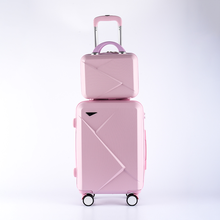 Комплект чемоданов из жесткого АБС-пластика для переноски и путешествий, 2 шт.