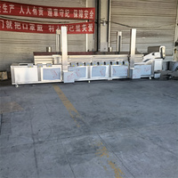 Friteuse industrielle à grande capacité avec filtration automatique de l'huile pour les usines alimentaires de Kuyrdak, de Kazakh Pelmeni et de pâtisseries mixtes