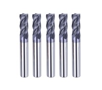 WEIX Fraise carrée à 4 dents en carbure monobloc revêtu pour routeur CNC en stock