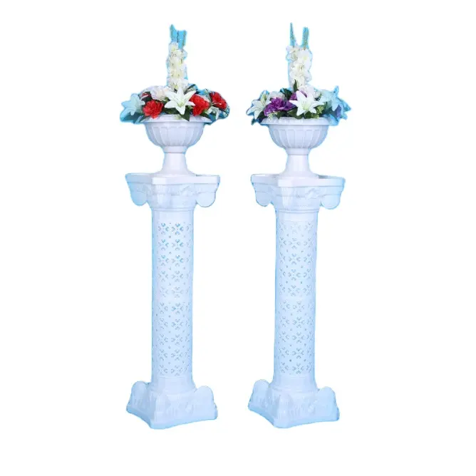 Plastic Rozen Met Base, Geschikt Voor Onze Winkel Middelpunt Bloem Rack Voor Party Flower Ball Bruiloft Centerpieces